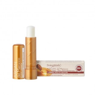Argan del Marocco - Ajakápoló stick - bőrpuhító és védő hatású - argánolajjal (5 ml) - nagyon száraz ajkak
