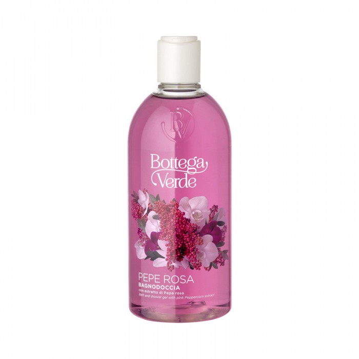 Pepe Rosa - Tusfürdő hab rózsaszín bors kivonattal (400 ml)