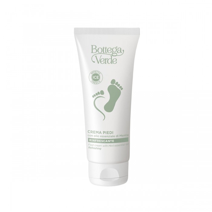 Lábkrém menta illóolajjal (100 ml) - frissítő