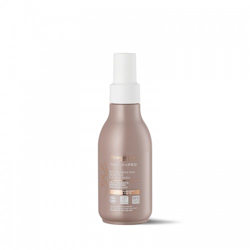 NATURAPRO - Öblítés nélküli helyreállító kezelés - Növényi fitokeratin és fekete zab kivonattal - sérült haj töredezett hajvégekkel