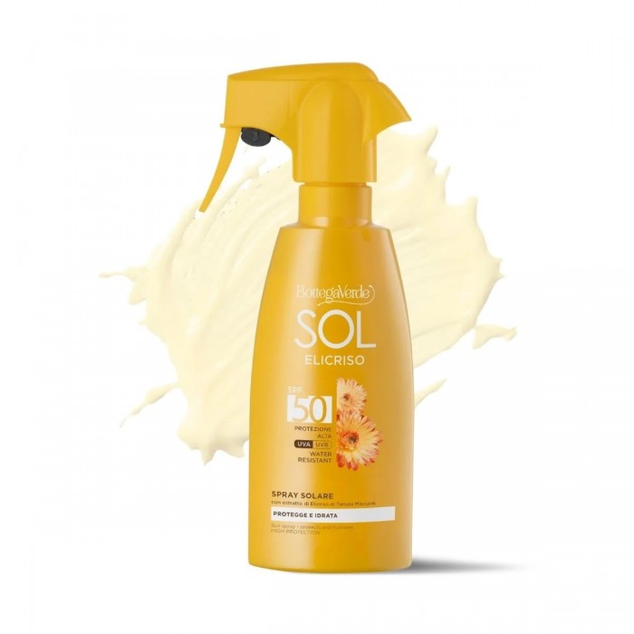 SOL HELICHRYSUM - SUN SPRAY - MAGAS VÉDELEM SPF50 - VÍZÁLLÓ 