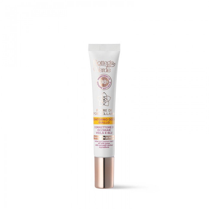 Fiore di Porcellana - Tökéletesítő rendszer - Szemkontúr - Sötét karikák korrekciójára - Sárga pigmentekkel (10ml)