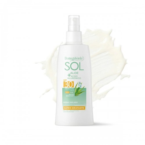 SOL Aloe hyaluronsav - Napozóspray- Magas védelem SPF30