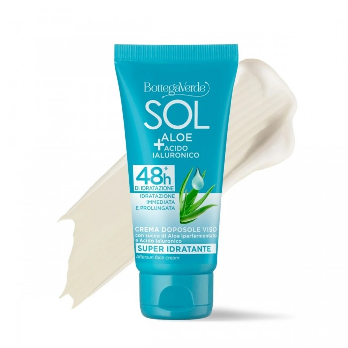SOL Aloe hyaluronsav - Napozás utáni arckrém