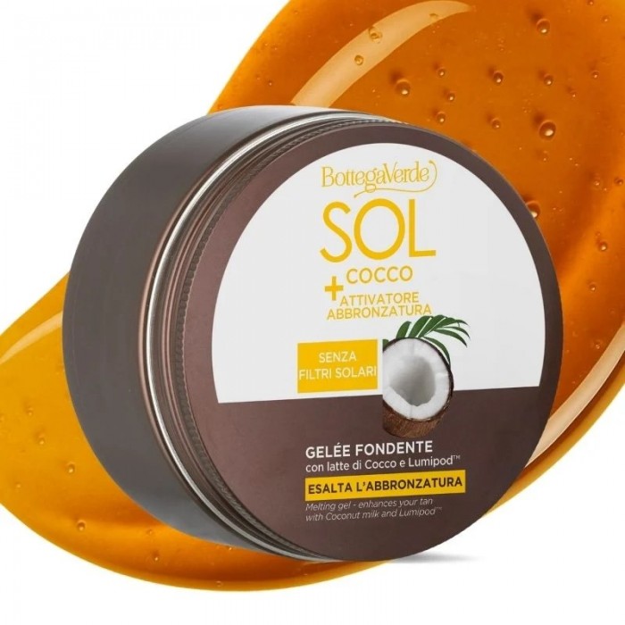 SOL Cocco - Barnulást serkentő olvadó gél - Fokozza a barnaságot