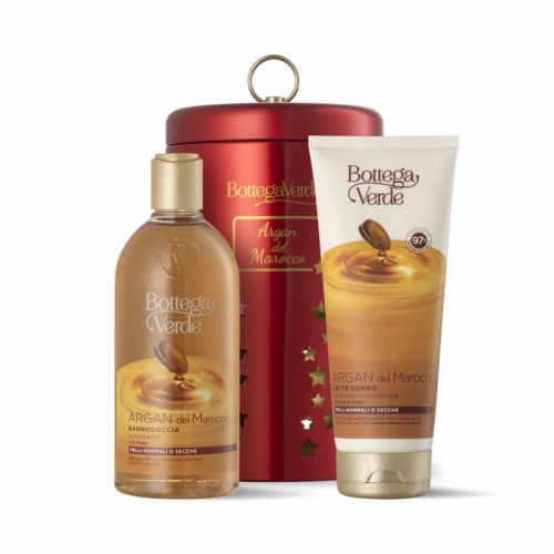Argan Bath ajándékcsomag - Fémdobozban
