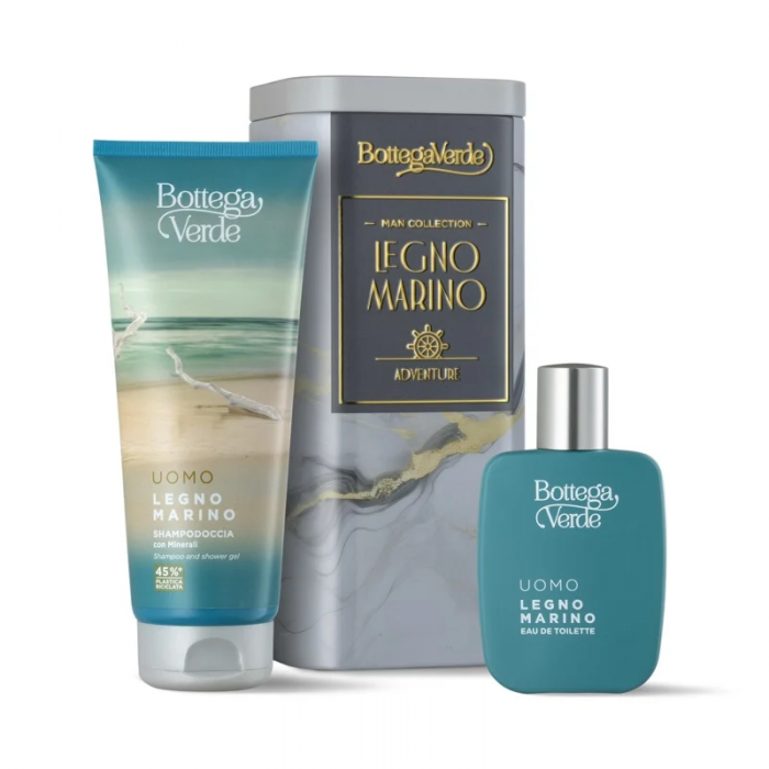 Legno Marino fém ajándékdoboz férfiaknak