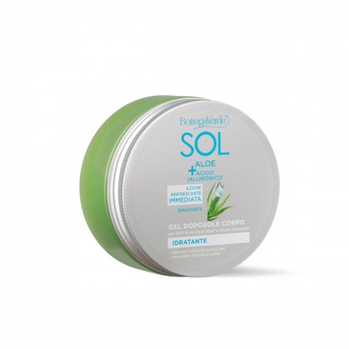 SOL Aloe Hyaluronic Acid - Napozás utáni hidratáló testápoló gél - azonnali enyhülést nyújt