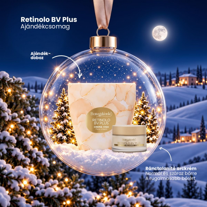 Retinolo BV Plus – ránctalanító arckrém ajándékdobozban (50 ml)