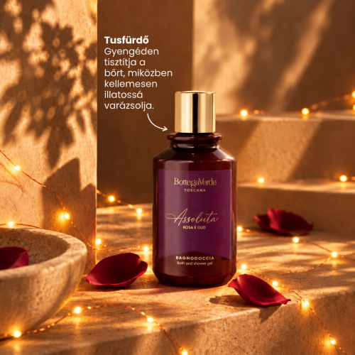 Absolute - Rosa és Oud - Tusfürdő (250 ml)