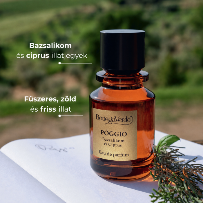Pòggio - BAZSILIKOM ÉS CIPRUS - Eau de Parfum 50 ml