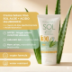 SOL Aloe hyaluronsav - Fényvédőkrém arcra - Magas védelem SPF30 - vízálló