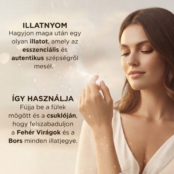 Lènde - fehér virágok és bors - Eau de Parfum 50 ml