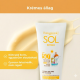 SOL kids - Naptej - homokálló - Aloe verával és édes mandulatejjel - nagyon magas védelem SPF50+ - kifejezetten gyermekek számára készült védelem