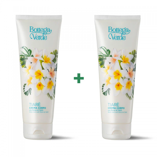 Páros ajánlat - Tiarè - Testápoló krém Tahiti Monoi olajjal (200 ml - 200 ml)