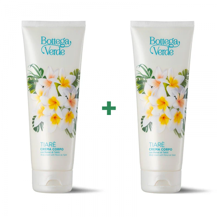Páros ajánlat - Tiarè - Testápoló krém Tahiti Monoi olajjal (200 ml - 200 ml)