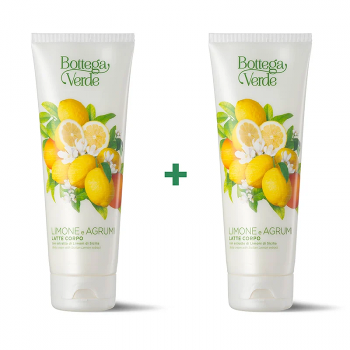 Páros ajánlat - Limone a Agrumi - Testápoló tej - Intenzív hidratálás (200ml-200ml)