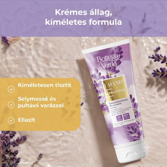LAVANDA MELATONINA  - relaxáló tusfürdő